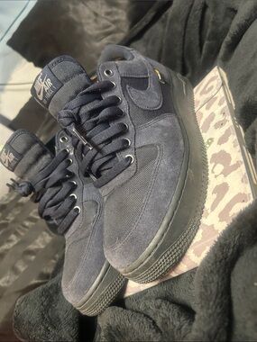 Nike Air Force 1 Low 07 Dark Obsidian Corduras